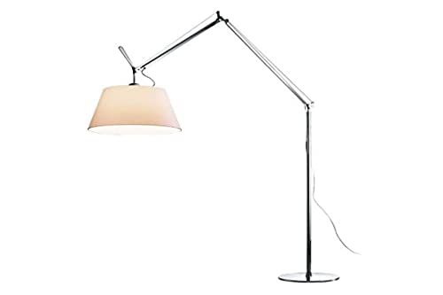 Artemide Tolomeo Mega Terra Pergamentschirmlampe, Ø cm, mit Dimmer im Sale