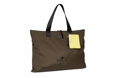 Replay Damen Tasche aus Nylon, Black 098 (Schwarz), Onesize im Sale