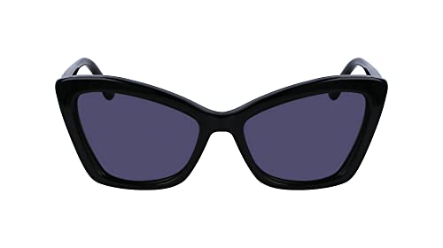 Karl Lagerfeld Women's KL6105S Sunglasses, Black, Einheitsgröße im Sale