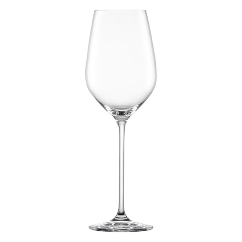 Schott Zwiesel Weißweinglas Fortissimo (4er-Set), elegante Weingläser für Weißwein, spülmaschinenfeste Tritan-Kristallgläser, Made in Germany (Art.-Nr. 123684), Klar, Kristall im Sale