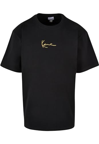 Karl Kani Herren KK-T01-BLK-14 Small Signature Gold Logo Tee XXL Black