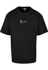 Thumbnail for Karl Kani Herren KK-T01-BLK-14 Small Signature Gold Logo Tee XXL Black