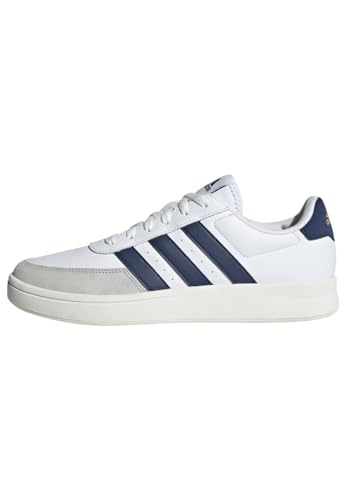 adidas Herren Breaknet 2.0 Shoes Schuhe, Cloud White/Dark Blue/Core White, EU im Sale