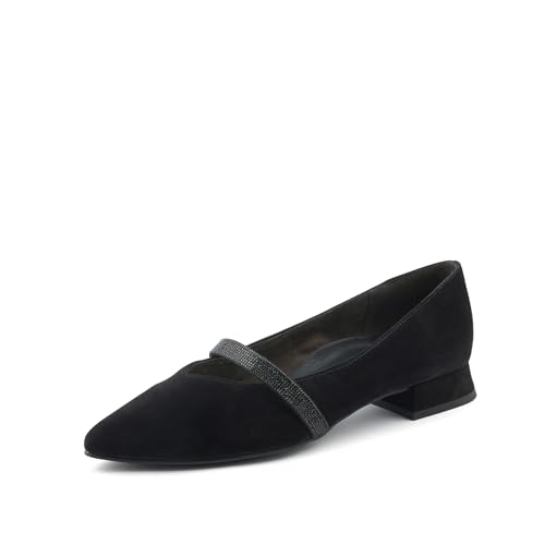 Paul Green Damen Ballerina, Frauen Klassische Ballerinas,Slip-ons,klassisch elegant,Ballerinen,Pumps,Halbschuhe,Slipper,Schwarz (Black),37 EU / 4 UK im Sale