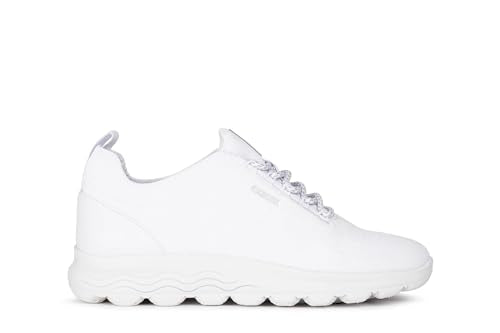 Geox Damen D Spherica A Sneakers, Weiß, 38 EU im Sale