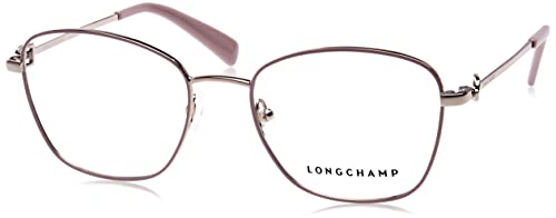 LONGCHAMP Damen LO2133 Sonnenbrille, ROSE GOLD/PURPLE, 52