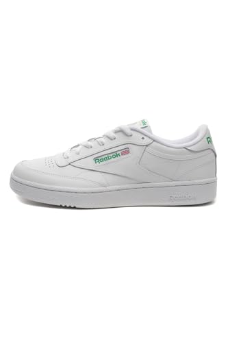 Reebok Herren Club C 85 Sneaker, Int White Green,44.5 EU im Sale