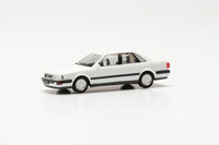 Thumbnail for herpa Modellauto Audi V8 Limousine mit BBS-Felgen, Miniatur im Maßstab 1:87, Sammlerstück, Made in Germany, Modell aus Kunststoff im Sale