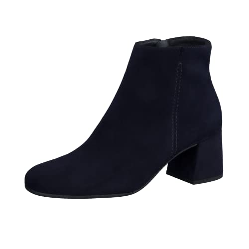 Paul Green Damen Stiefelette, Frauen Ankle Boots,uebergangsschuhe,uebergangsstiefel,flach,Stiefel,Bootee,Booties,halbstiefel,Blau (BLAU),39 EU / 6 UK im Sale