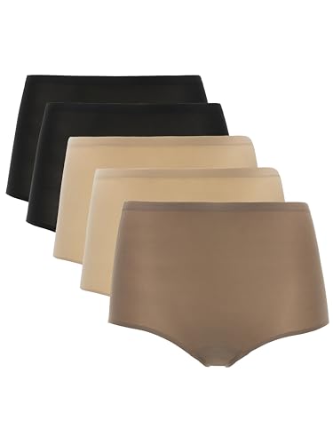 Chantelle Damen Softstretch Uw Ens. Bas High Waist Brief Pack X5 Taillenslip, Mehrfarbig, Einheitsgröße EU im Sale