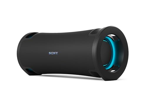 Sony ULT Field 7 - Tragbarer Bluetooth-Lautsprecher mit ULT Bass-Boost Funktion, 30 Stunden Akku, integrierter Powerbank, Wasser- und Staubdicht, LED, Mikrofon- und Gitarreneingang - Schwarz im Sale