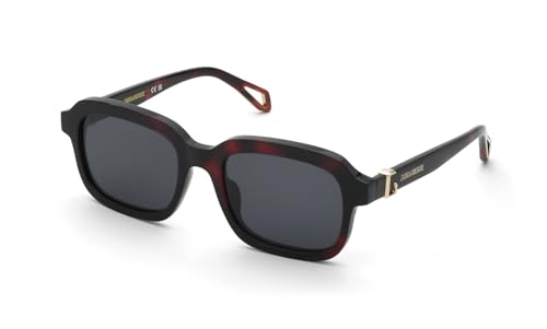 Zadig & Voltaire Damen Szv416 Sonnenbrille, Glänzend Rot Havanna, 53/19/140 im Sale