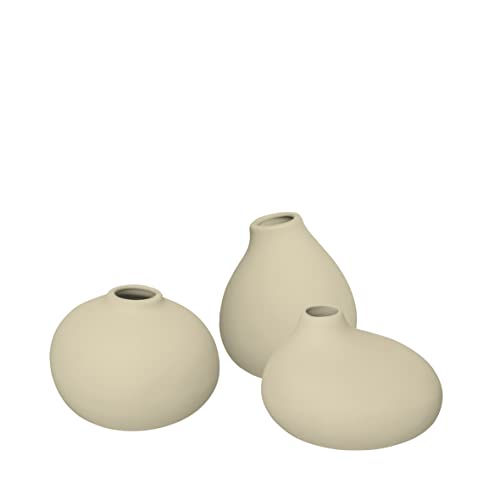 Blomus Set 3 Vasen -Nona- Vanilla, 66515 im Sale