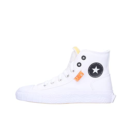 Converse Herren Chuck Taylor ALT Star Canvas Sneaker, White/Black/White, 44 EU