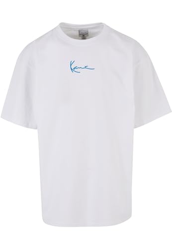 Karl Kani Herren KK-T01-WHT-10 Small Signature Logo Tee L White