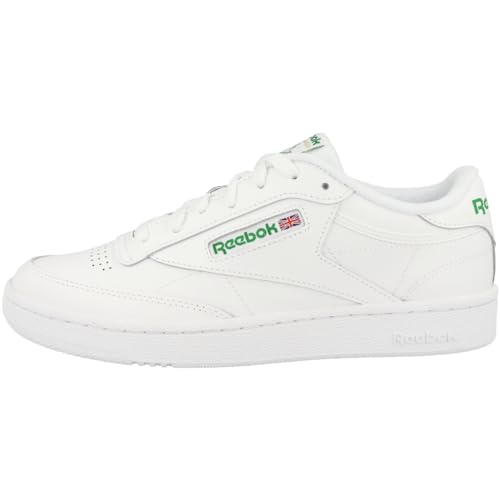 Reebok Herren Club C 85 Sneaker, INT-WHITE/GREEN, 45.5 EU im Sale