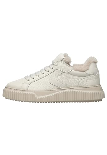 VOILE BLANCHE Sneakers aus Leder, weiß 41 im Sale