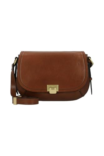 The Bridge Federica Crossbody Bag Marrone 14 / Oro im Sale