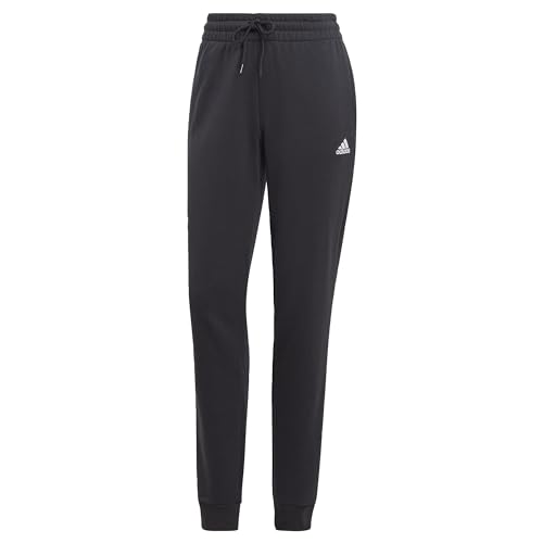 adidas Damen Essentials Linear Jogginghosen, Black/White, im Sale