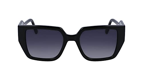 Karl Lagerfeld Women's KL6098S Sunglasses, Black, Einheitsgröße im Sale