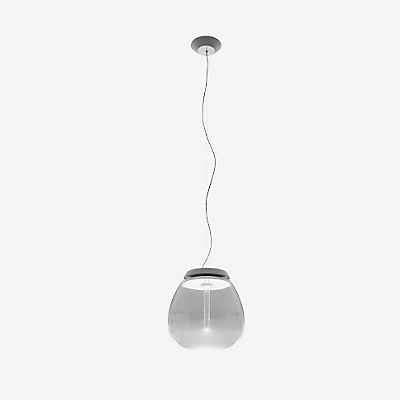 Artemide Lampe, 26 W, Transparent/Weiß im Sale