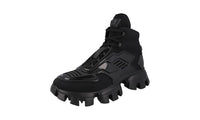 Thumbnail for Prada Herren Schwarz Stoff High-Top Sneaker 2TG180 44 EU/UK 10 im Sale