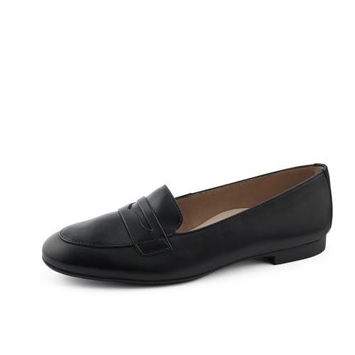 Paul Green Damen, Frauen Slipper,Schlupfschuhe,schluepfschuhe,Loafer,College Schuhe,Businessschuhe,Anzugschuhe,elegant,Schwarz (JA),40 EU / 6.5 UK im Sale