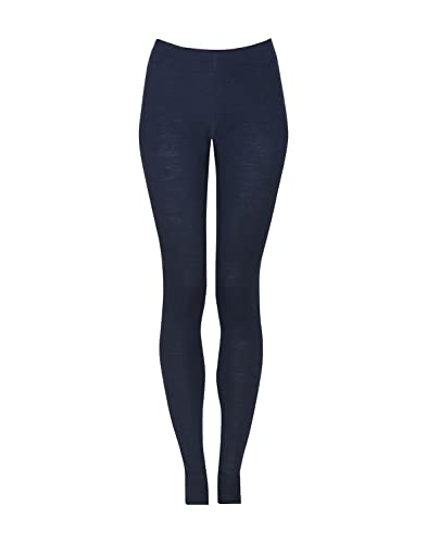 Dilling Leggings aus 100% natürlicher Merinowolle für Damen Navy 38 im Sale