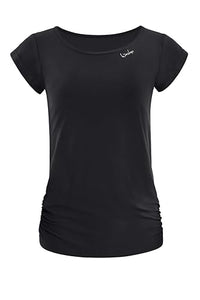 Thumbnail for Winshape Damen Functional Light and Soft Kurzarmshirt Aet130ls, Ultra Style T-Shirt, Schwarz, EU im Sale