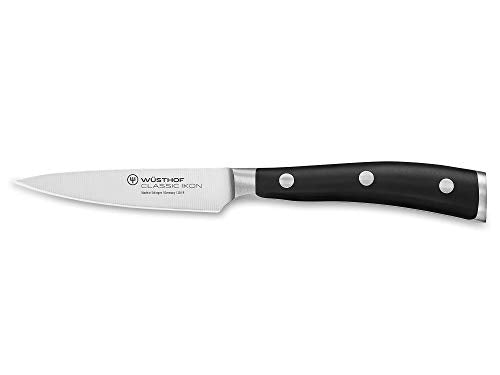 WÜSTHOF Classic Ikon Gemüsemesser 9 cm, Schwarz