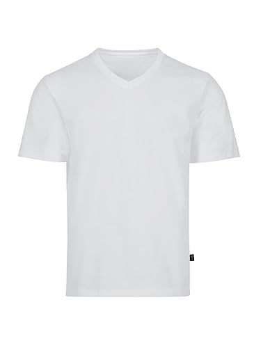 Trigema Herren 637203 T Shirt, Weiß (Weiss 001), 4XL Große im Sale