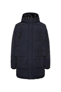 Thumbnail for Camp David Herren Stepp-Parka mit Kapuzen-Layering Black im Sale