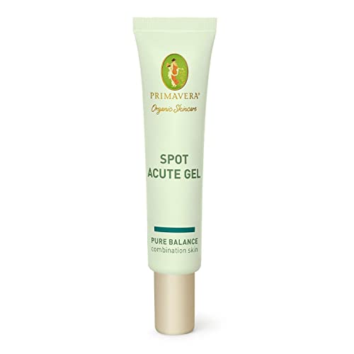 PRIMAVERA Spot Acute Gel 10 ml - Naturkosmetik - natürliche Soforthilfe bei Hautunreinheiten, Mitesser und verstopften Poren - vegan im Sale