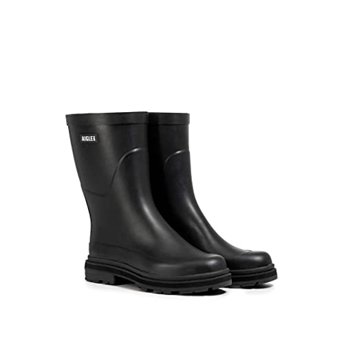 Aigle Herren MID RAIN Gummistiefel, Schwarz, 43 EU im Sale