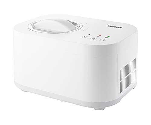 UNOLD 48820 EISMASCHINE Snow - selbstkühlender Kompressor, 100 W, entnehmbarer Eisbehälter, auch für vegane, laktosefreie und steviahaltige Eiskreationen