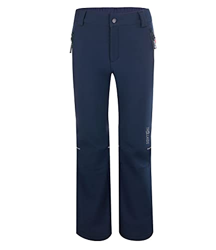 Trollkids Kinder Hemsedal Softshell Trekkinghose Wanderhose, Marineblau, im Sale