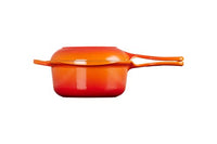 Thumbnail for Le Creuset Signature 2-In-1 Marmitout, Gusseisen, Ø 22 cm, 2,3 L, Kirschrot, 25044220602460 im Sale