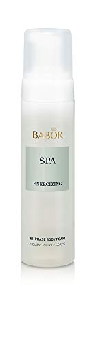 BABOR SPA Energizing Bi-Phase Body Foam, Körperschaum, pflegend & schnell einziehend, frischer Duft nach Apfel, Rosmarin, Eukalyptus & Lavendel, 200ml im Sale