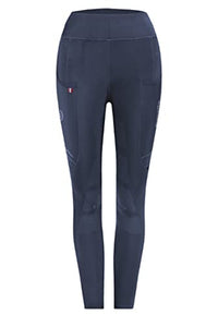 Thumbnail for Cavallo Lin Grip Rl Womens Riding Tights 34 Darkblue im Sale