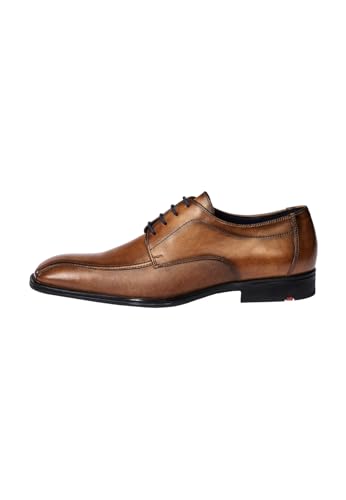 LLOYD Herren Schnürschuhe George, Männer Businessschuhe,Anzugschuhe,Derby,schnürung,Office,büro,Freizeit,Schnuerschuhe, SCHWARZ, 42.5 im Sale