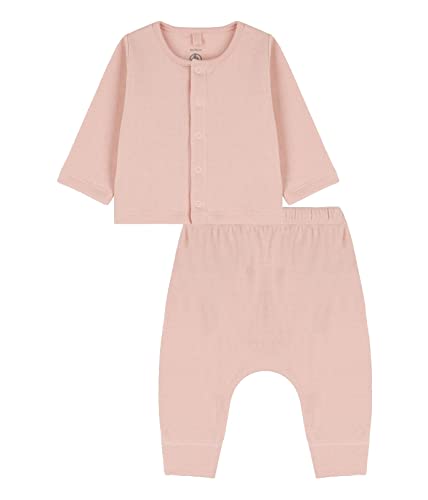 Petit Bateau Unisex Baby2-teiliges Set (2er Pack) , Rosa Saline, 3 Monate im Sale