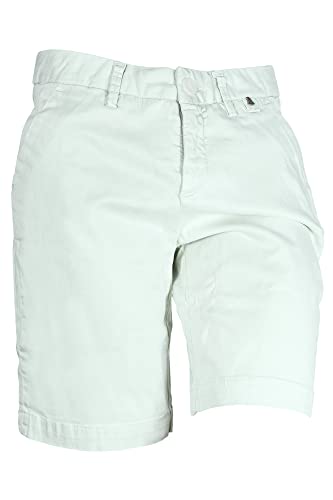 Herrlicher Lovely Shorts Chino Bermuda Kurze Hose Damen Straight Fit Stretch, Farbe:mintgrün, Hosengrößen:W29 im Sale