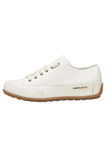 Candice Cooper Sanborn S-Sneakers aus Leder, Creme weiß 45 im Sale