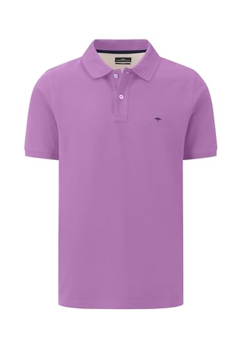 FYNCH-HATTON Herren - Klassisches Poloshirt aus Supima-Baumwolle, Lavender, im Sale