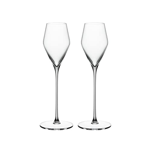 Spiegelau 1350162 Weißweingläser mit Stiel, Kristallweingläser, 430 ml, spülmaschinenfest, 2 Stück, Glas im Sale