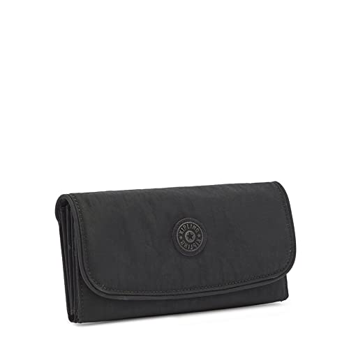 Kipling Money Land Große Geldbörse, Black Noir (Schwarz) im Sale