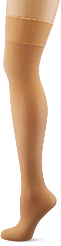 Palmers Damen Selbsthalter Shade 15 Halterlose Strümpfe, Beige (Skin 204), Small im Sale