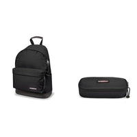 Thumbnail for EASTPAK WYOMING Rucksack, cm, 24 L, Schwarz (Black) & OVAL SINGLE Federmäppchen, 22 cm, Schwarz (Black) im Sale