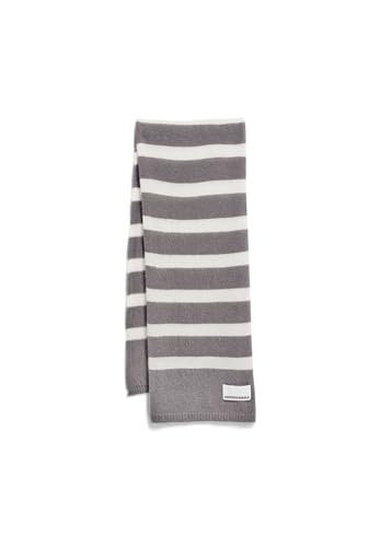 ARMEDANGELS YUKINAA STRIPES - Damen ONE SIZE Iron Cast-Oatmilk Accessoires Schal Regular Fit im Sale