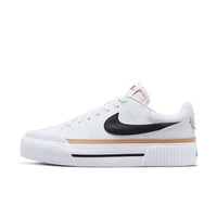 Thumbnail for Nike Damen Court Legacy Lift Sneaker, White/Black-Hemp-Team ORANGE, 41 EU im Sale